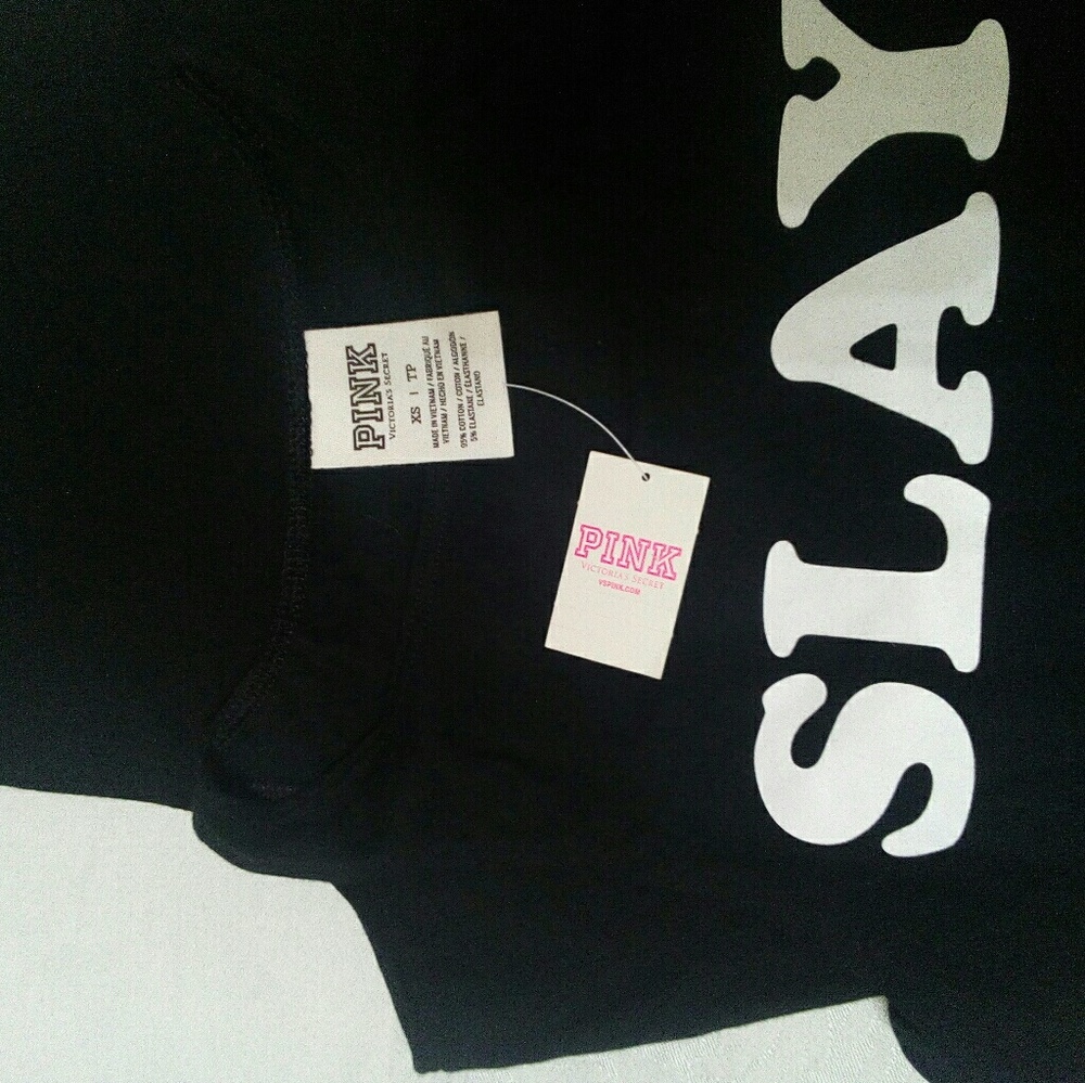 NWT VS pink SLAY bodysuit size XS - Picture 5 of 5